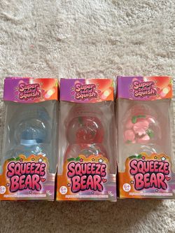 Vaseline Bear Cup Fruit Squishy