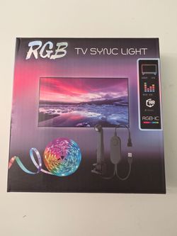 RGB TV Sync Light Strip Kit-16.4ft
