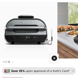 Ninja Ninja Foodi 6-in-1 Smart XL Indoor Grill with Air Fryer