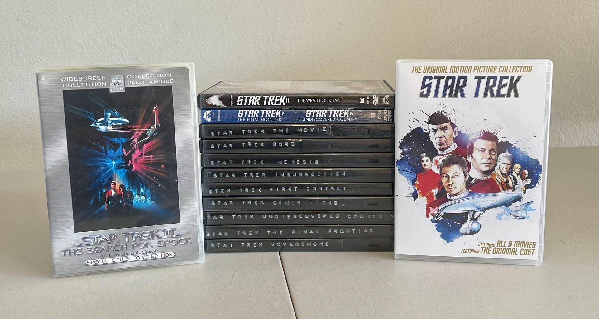 STAR TREK DVD’s