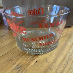 Vintage Coca Cola Snack Bowl