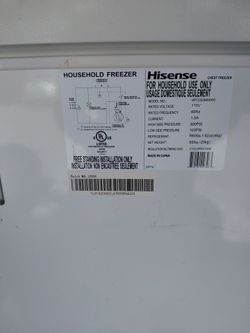 Deep freezer