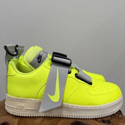 Nike Air Force 1 AF1 Low Utility Volt AO1531-700 - Volt/Black - 9.5