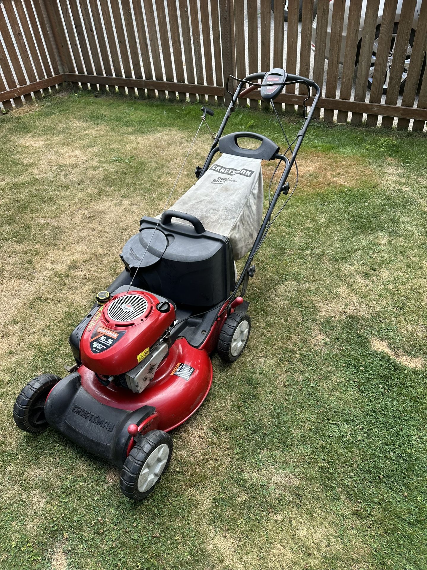 Craftsman self propelled lawn mower 