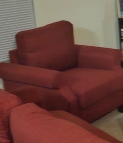 Sofa and loveseat