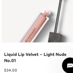 Burberry lip lacquer $19 each