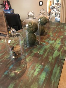 Dining room table. Industrial. Meta