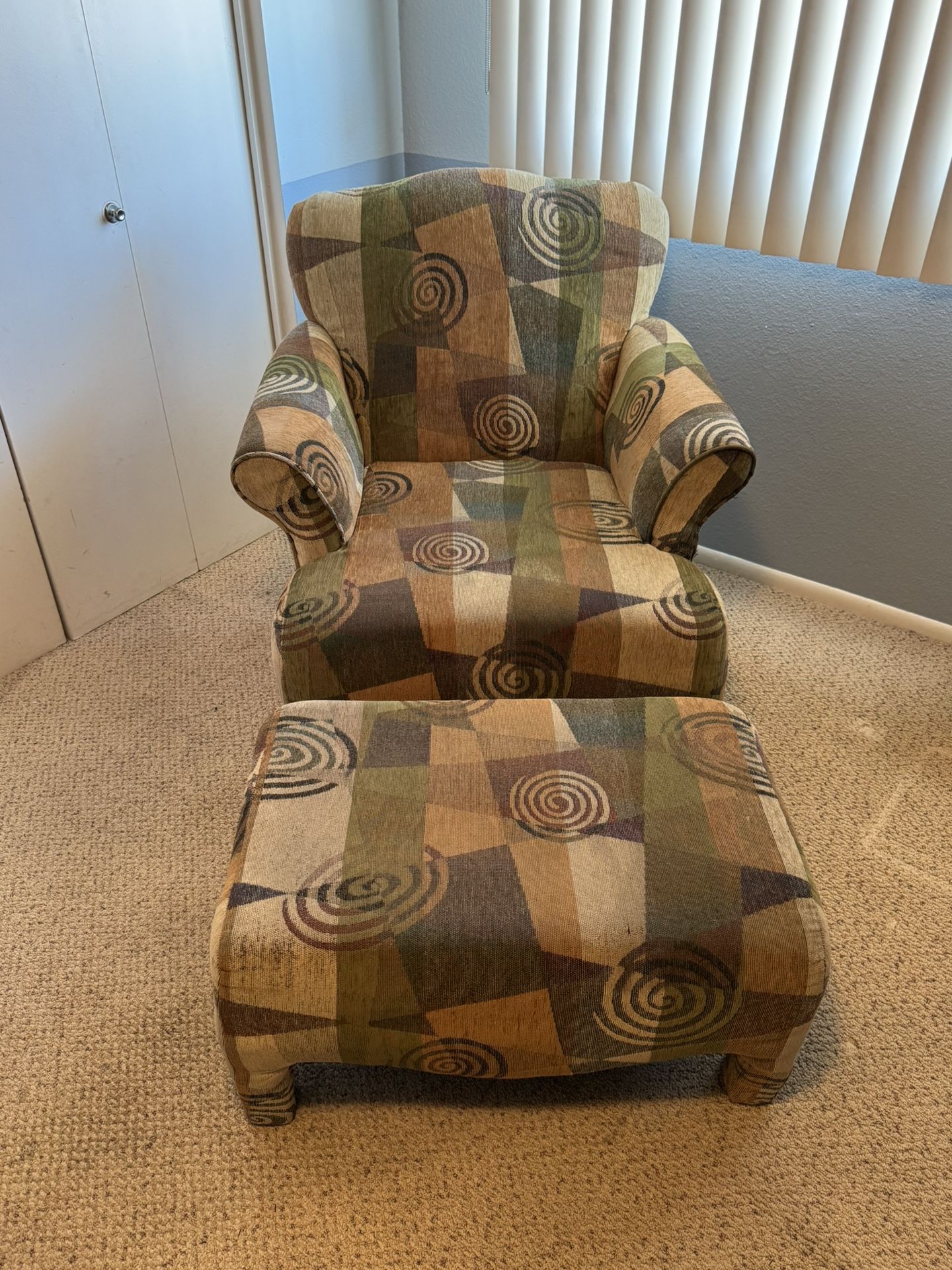 Chair and Ottoman