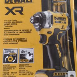 DEWALT 20V XR IMPACT DRIVER 