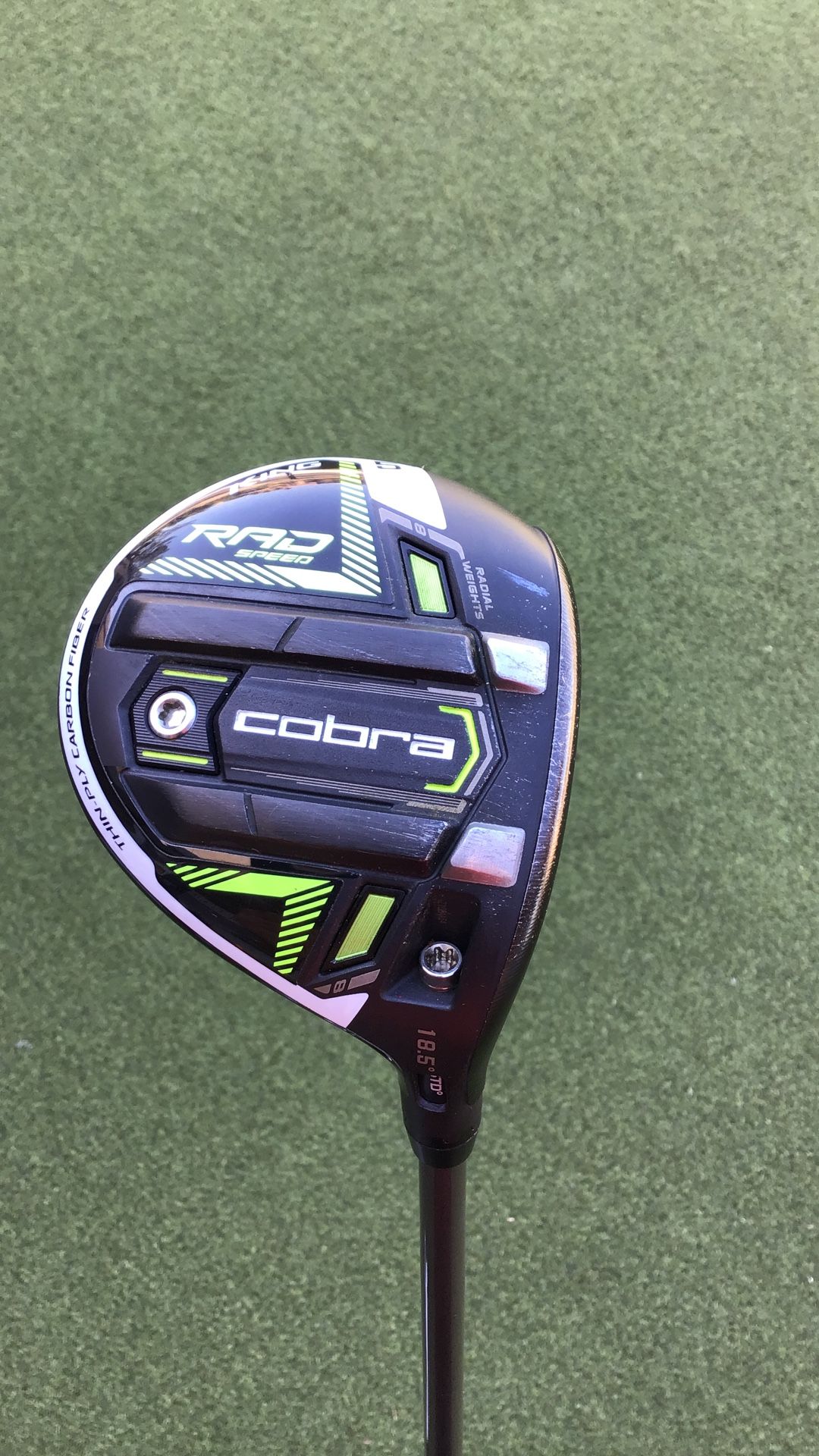 Cobra Rad Speed 5 Fwy Soft Regular Shaft