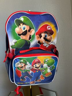 Backpack Mario Bross 2pz new
