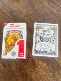 Playing cards