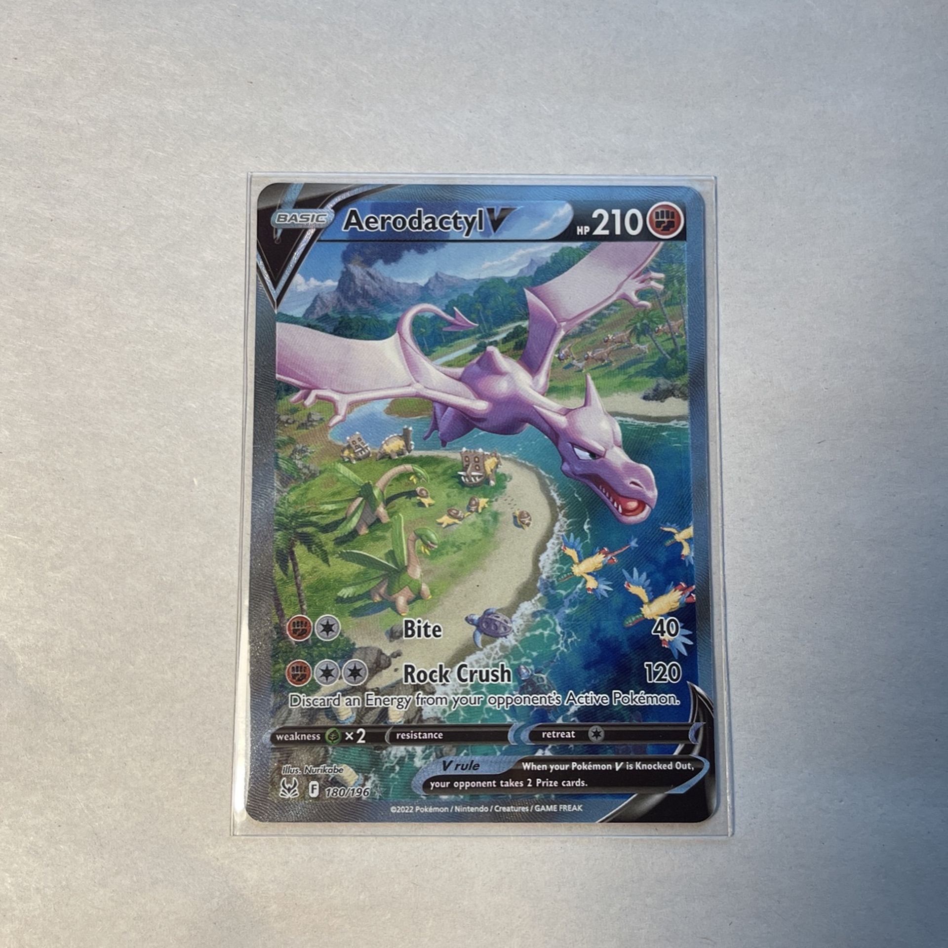 Aerodactyl V (Alternate Full Art) - SWSH11: Lost Origin - Pokemon