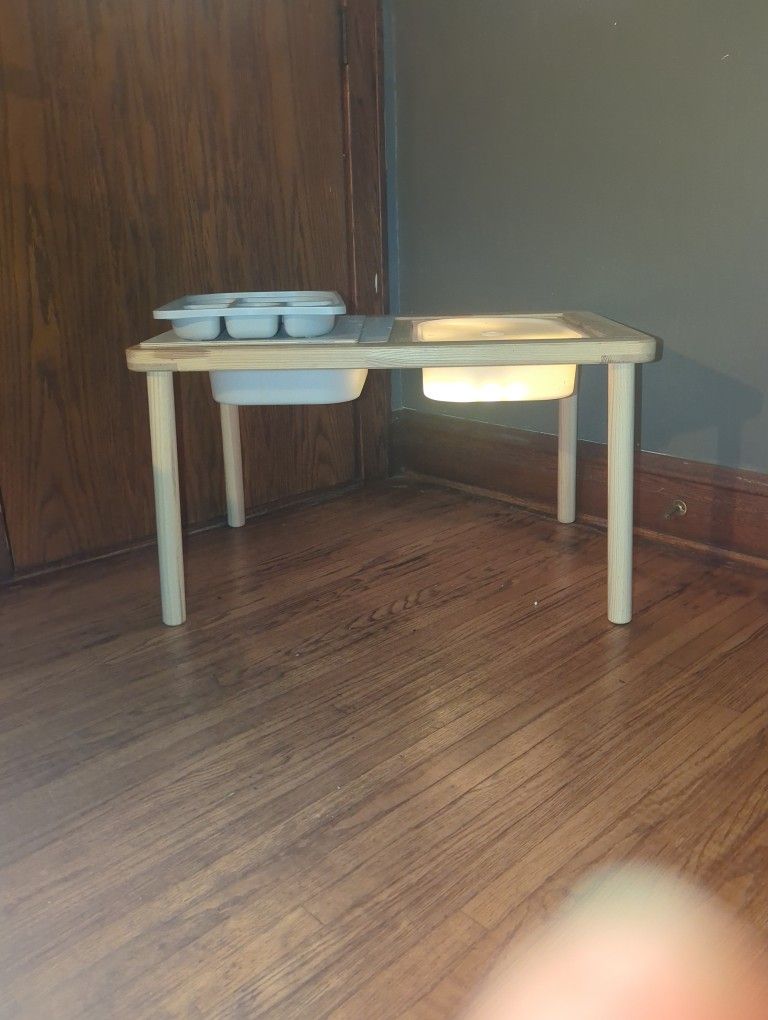 IKEA Sensory Table With Led Usb Light Strip