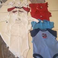 12 Brand New NB ONESIES ALL FOR 25.00 