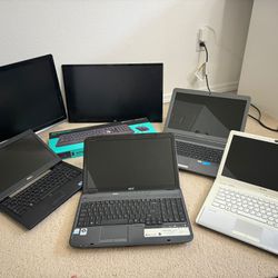 Bunch Of Laptops And Electronics