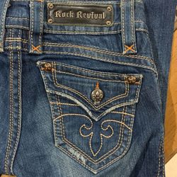 Rock Revival jeans size 27  Gwen Boot Cut 