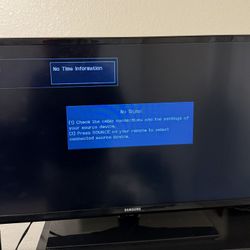 Samsung 32 Inch TV No Remote