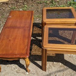 Coffee And Two End Tables
