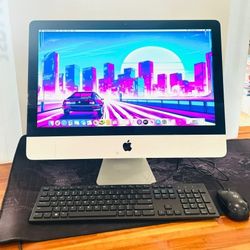 Apple iMac 21.5” Late 2013 3.1Ghz i7 16GB 1.12TB fusion Crack Glass