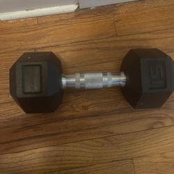 15 lb Hex Dumbbell 