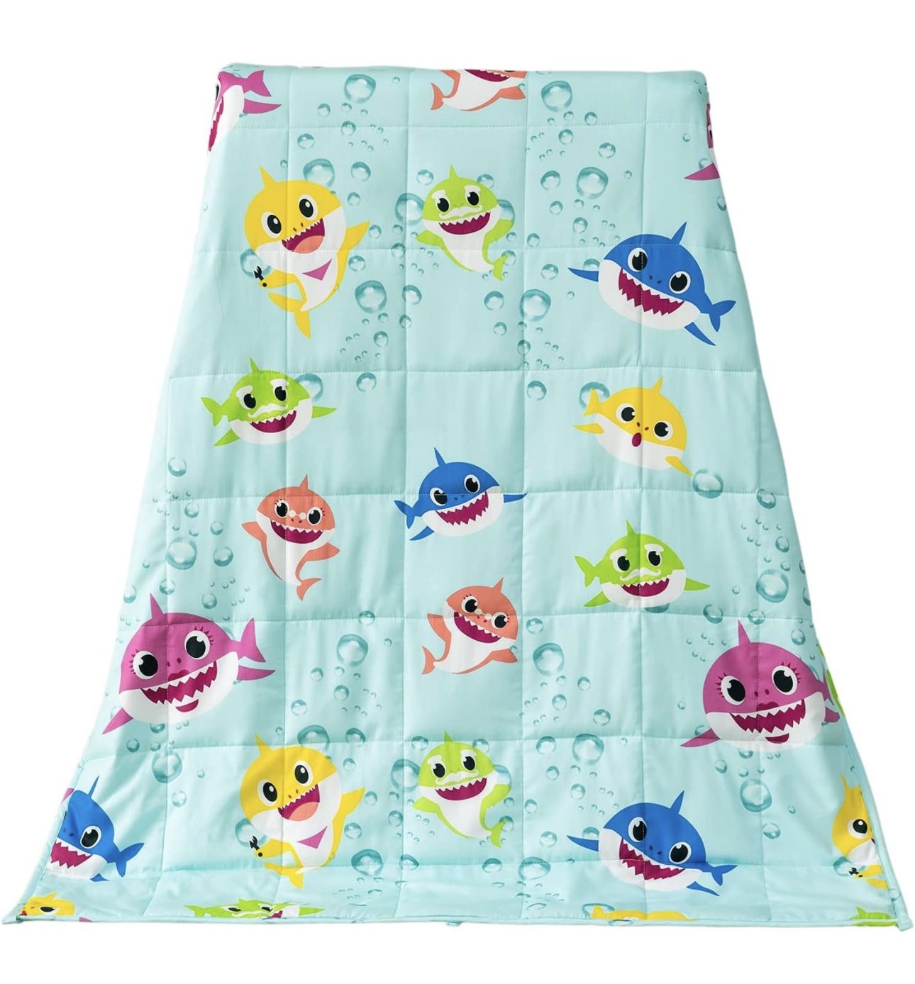 Sivio Weighted Blanket, Cotton Heavy Blanket, Little Shark Weighted Blanket 3 lbs - Small Size Bresthable Blanket(36 * 48 inches, 3 lbs)