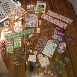 Bundle Of SPRING Scrapbook Stickers 