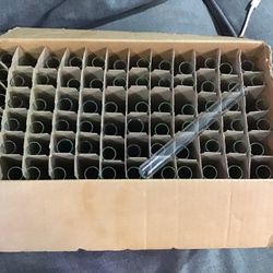 glass test tubes lot of 72 