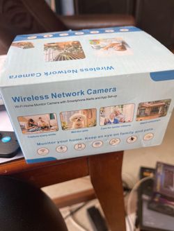 A wireless camera, brand new never used !