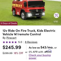 For Fighter Rode On $175