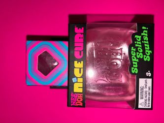Nee Doh Nice Cube Super Solid Squish Toy