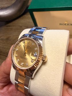 Rolex Datejust Diamomd dial 31mm Two-Tone unworn Full Set