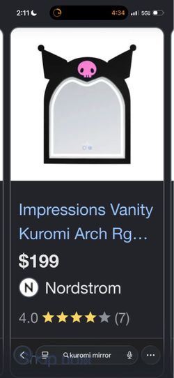 Kuromi mirror