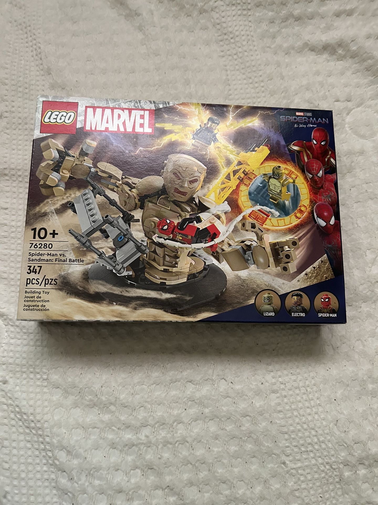 Lego Spider man Vs Sandman Final Battle Brand New (76280)