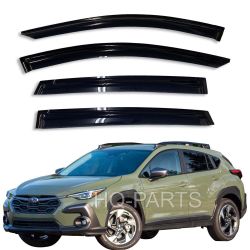 For 24-25 Subaru Crosstrek Smoke Window Visor OBO