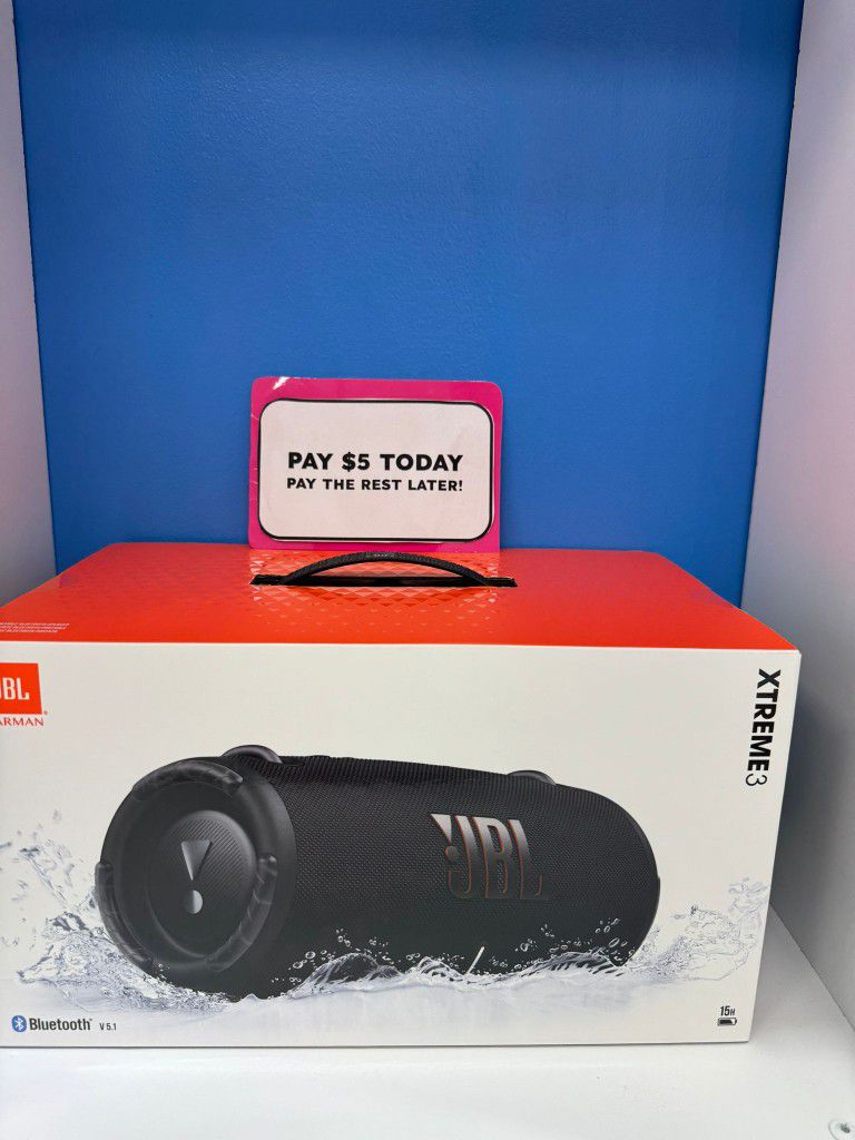 JBL Xtreme 3 Bluetooth Speaker New - Pay $1 DOWN AVAILABLE - NO CREDIT NEEDED