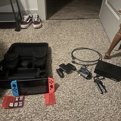 Nintendo Switch + 5 Games! 