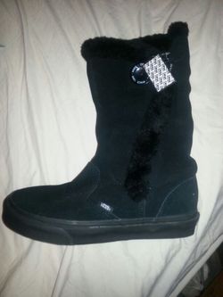 Vans Boots 10 1/2 & 11 Black