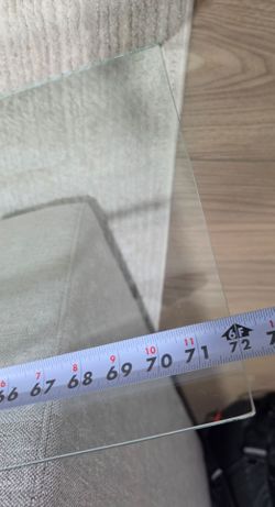 Buffet Clear Glass Top