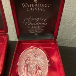 Silent Night - With Box 1 Songs of Christmas by WATERFORD CRYSTAL
