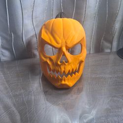 3d Printed Pumpkin Mask 