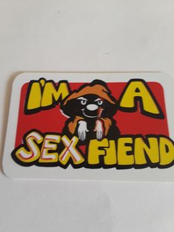 Comic card sexfiend( wallet size)