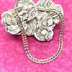 Vintage Sterling Italian Necklace 16”