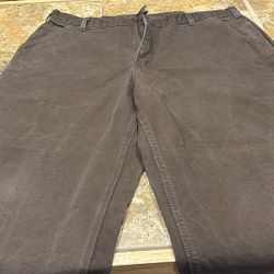 One New Pair Brown Carhartt Work Pants.. Men’s 40/30