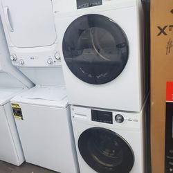 GE  Washer And Dryer  24 Inches..Dryer 220 Volt Warranty Washer 110 Volt Great Condition  4 Month Warranty..$775..both Item..301 Saundview Ave Bronx 