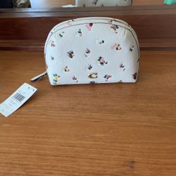 Floral Coach Cosmetic Bag NWT