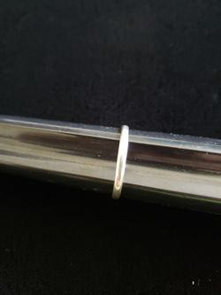 Sterling Silver 1.5mm Simple Thin Plain Band