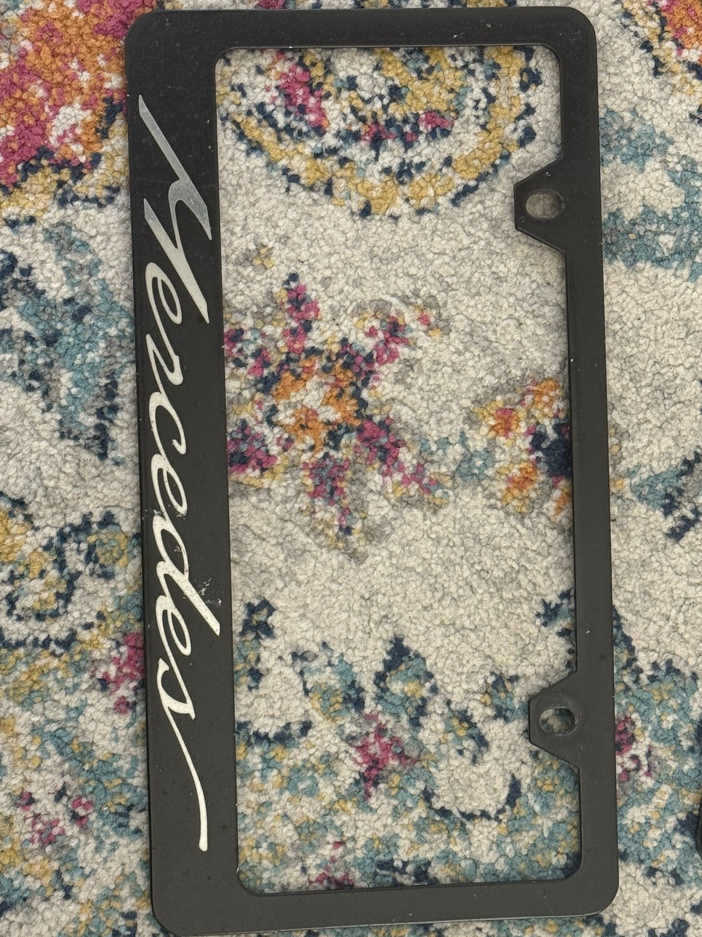 Mercedes License Frames