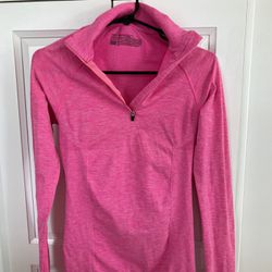 Women’s Victoria’s Secret Pink Quarter Zip Workout Jacket Size M