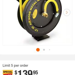 Reel Air Hose 